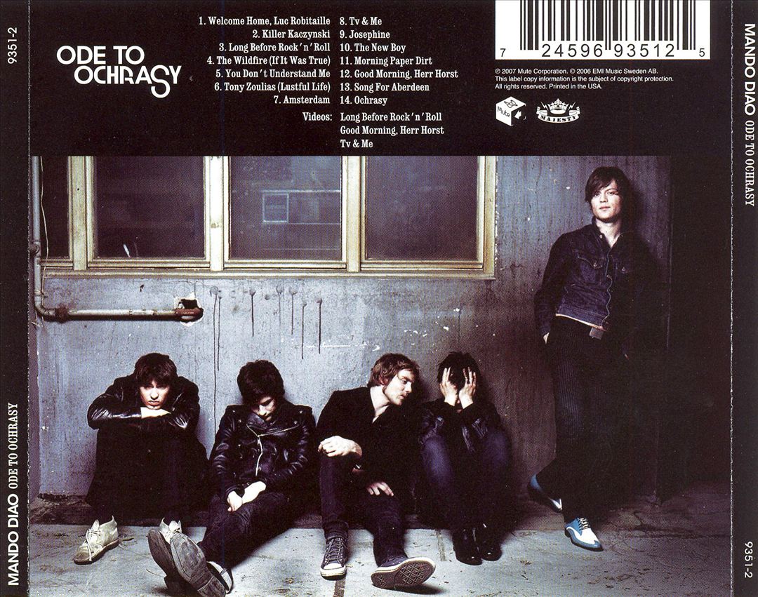 Ode to Ochrasy cover art