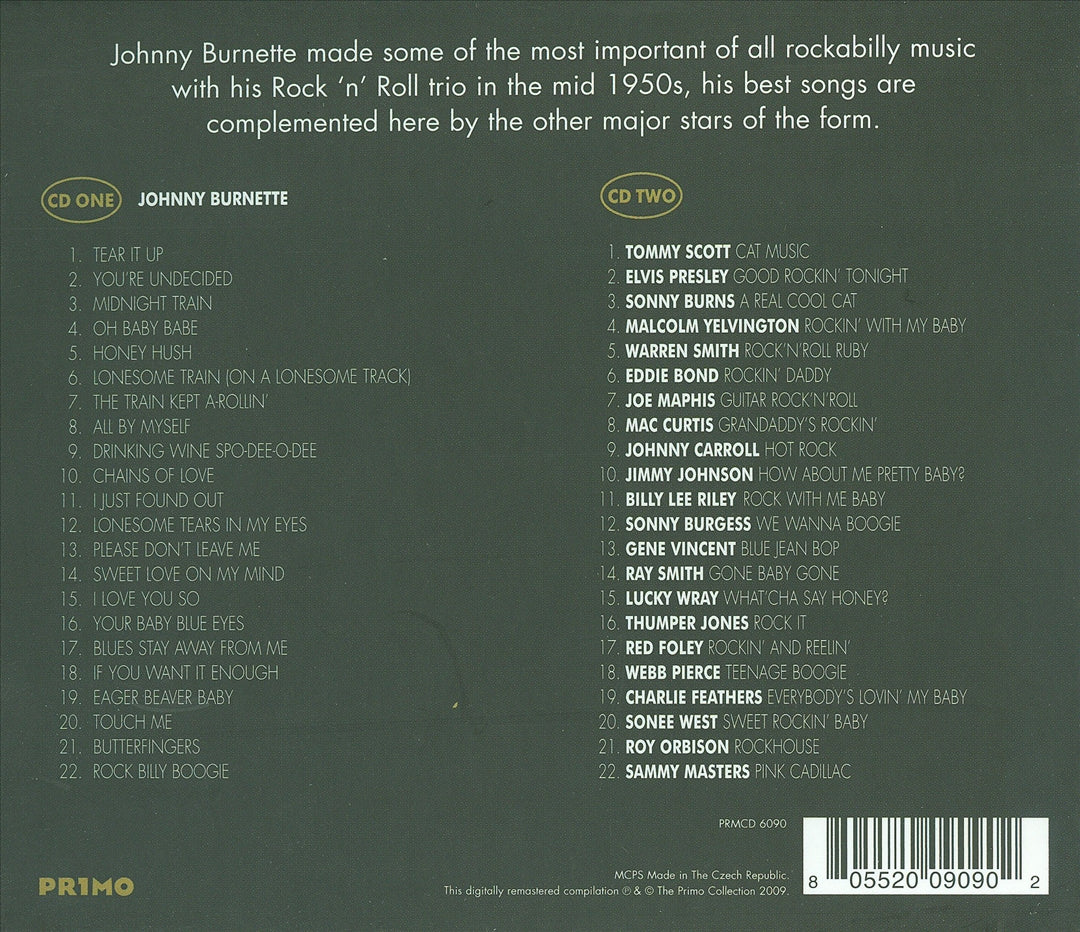 Johnny Burnette and More Kings of Rockabilly cover art