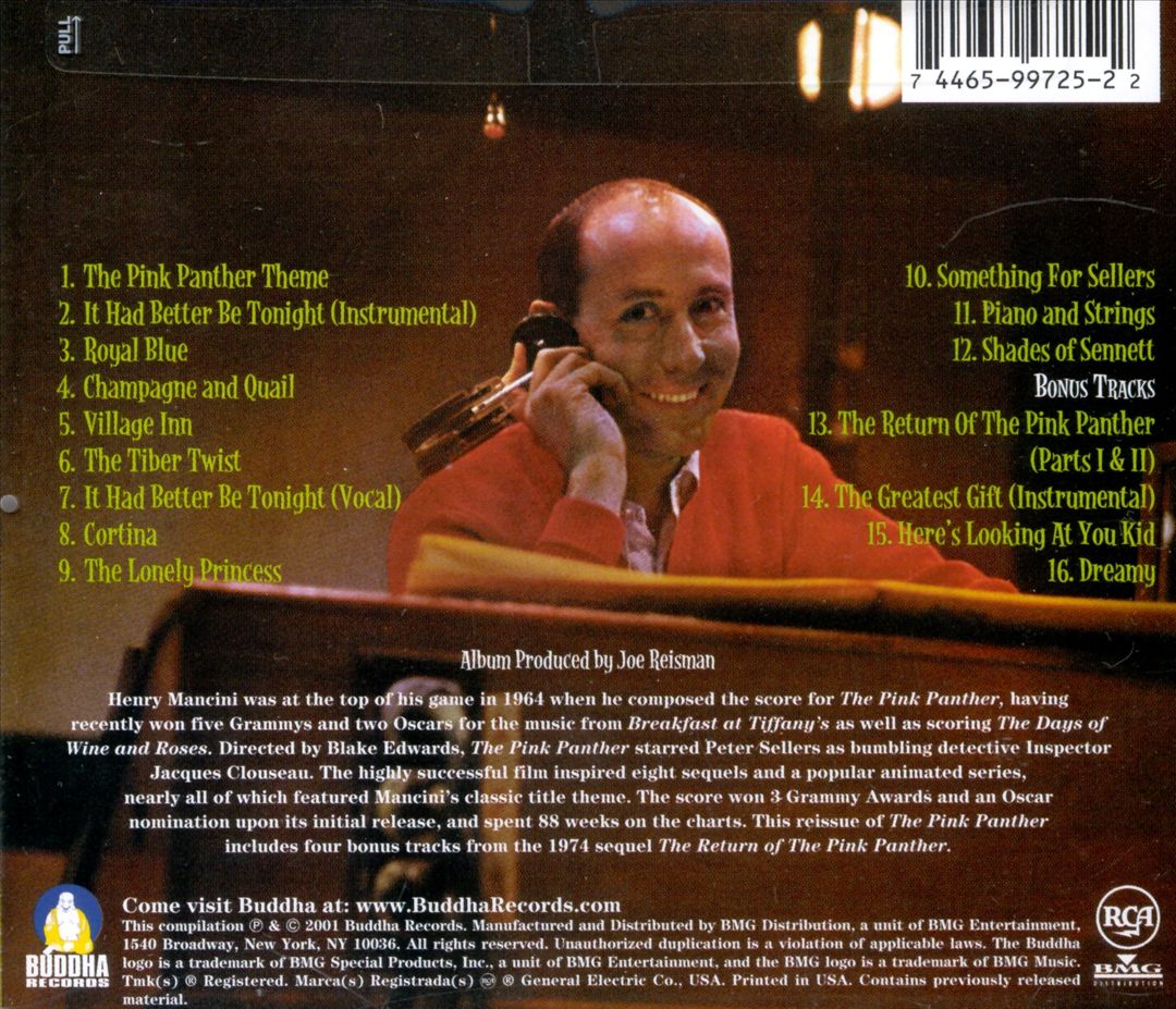 The Pink Panther [Bonus Tracks] cover art