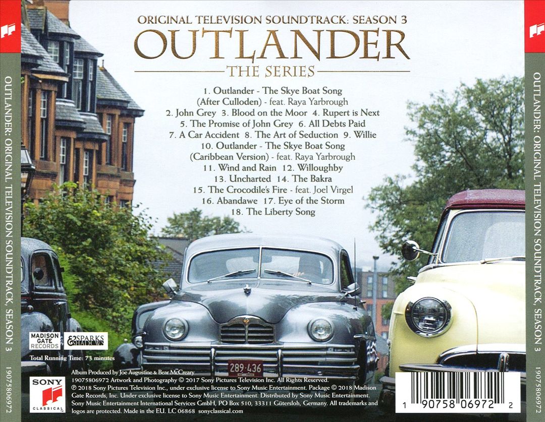 Outlander: Season 3 [Original TV Soundtrack] cover art