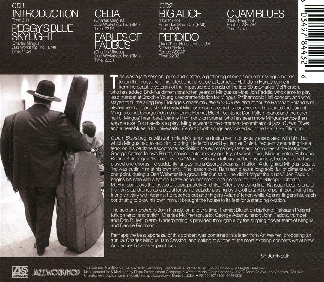 Mingus At Carnegie Hall [Deluxe Edition] [2021 Remaster] [Live] cover art
