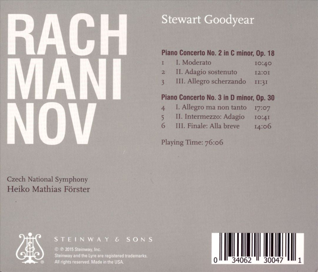Rachmaninov: Piano Concertos 2 & 3 cover art