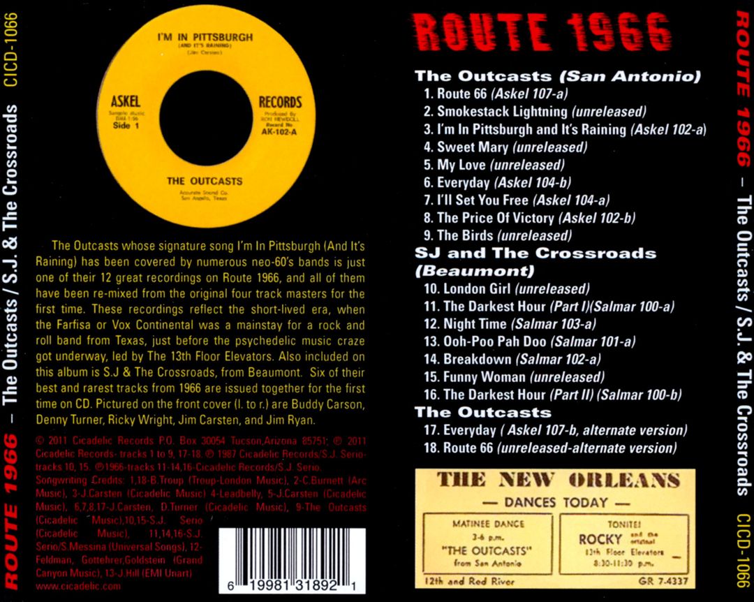 Route 1966 cover art