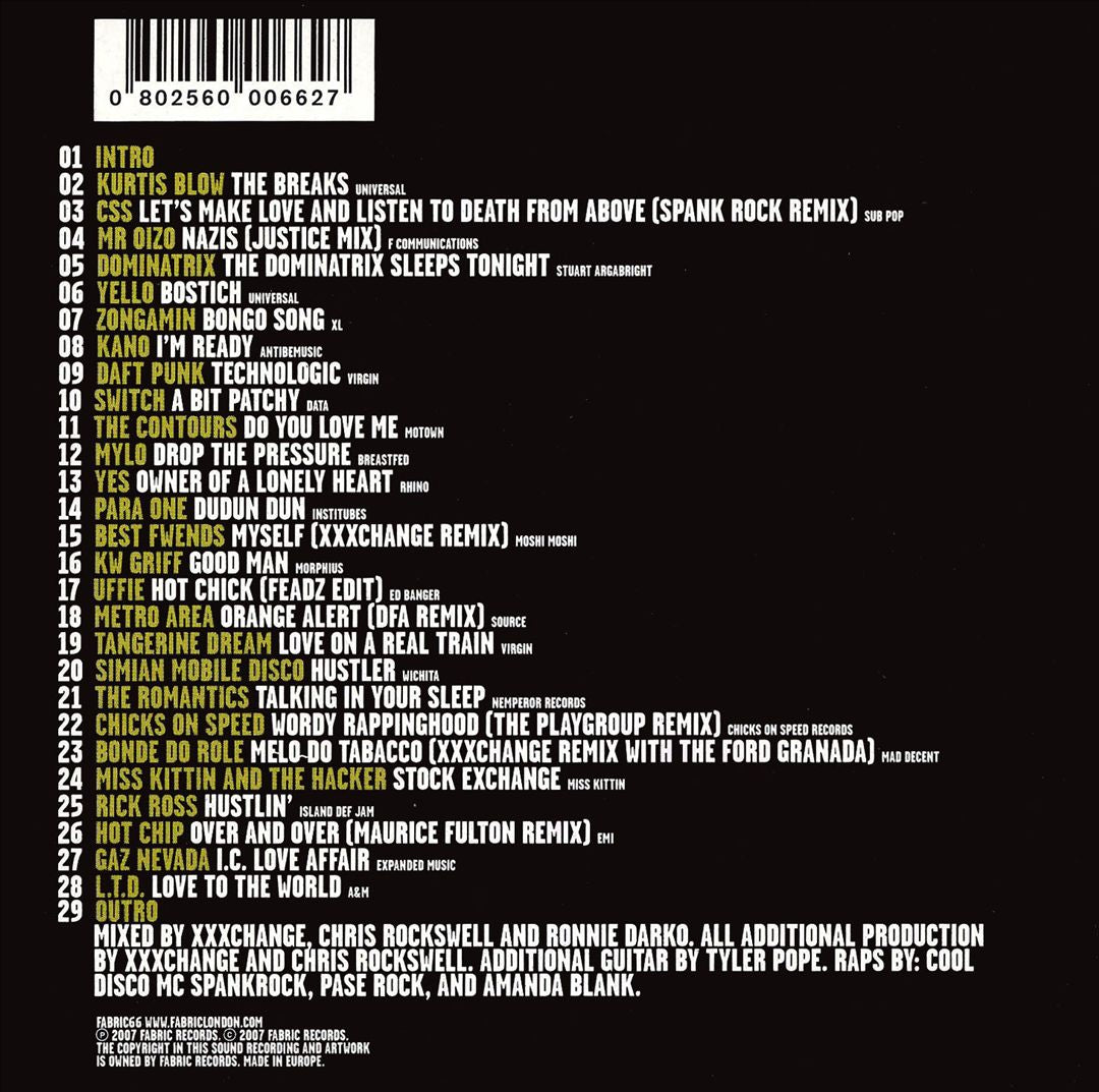 Fabriclive.33 cover art