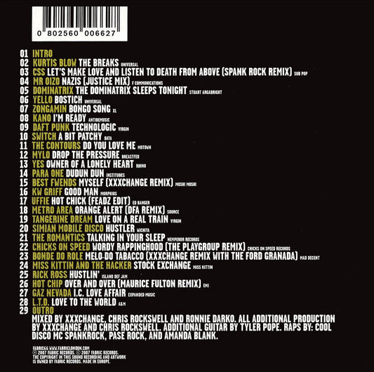 Fabriclive.33 cover art