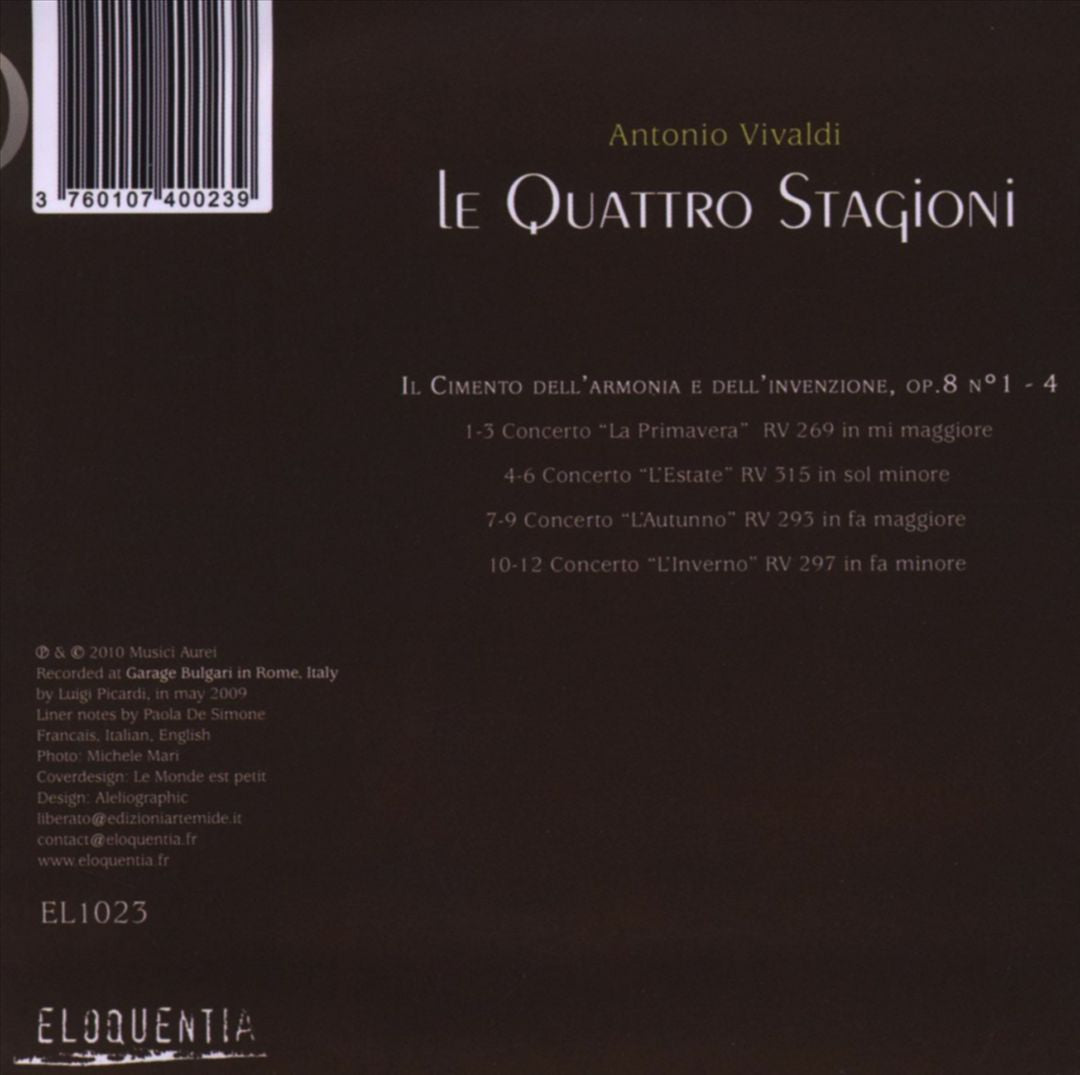 Antonio Vivaldi: Le Quattro Stagioni cover art