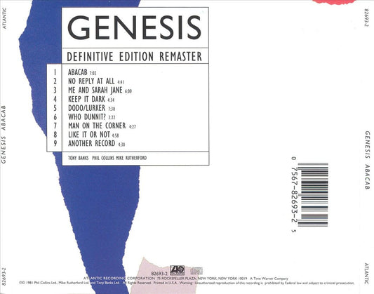 Abacab cover art