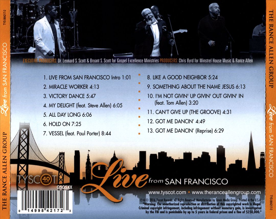 Live from San Francisco cover art