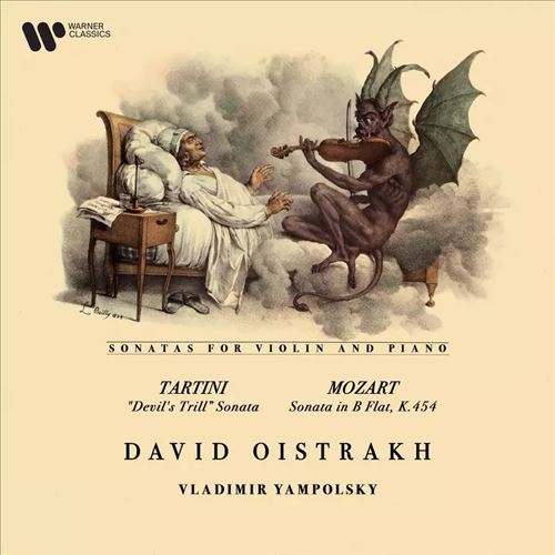 Sonatas for Violin and Piano: Tartini, Mozart cover art