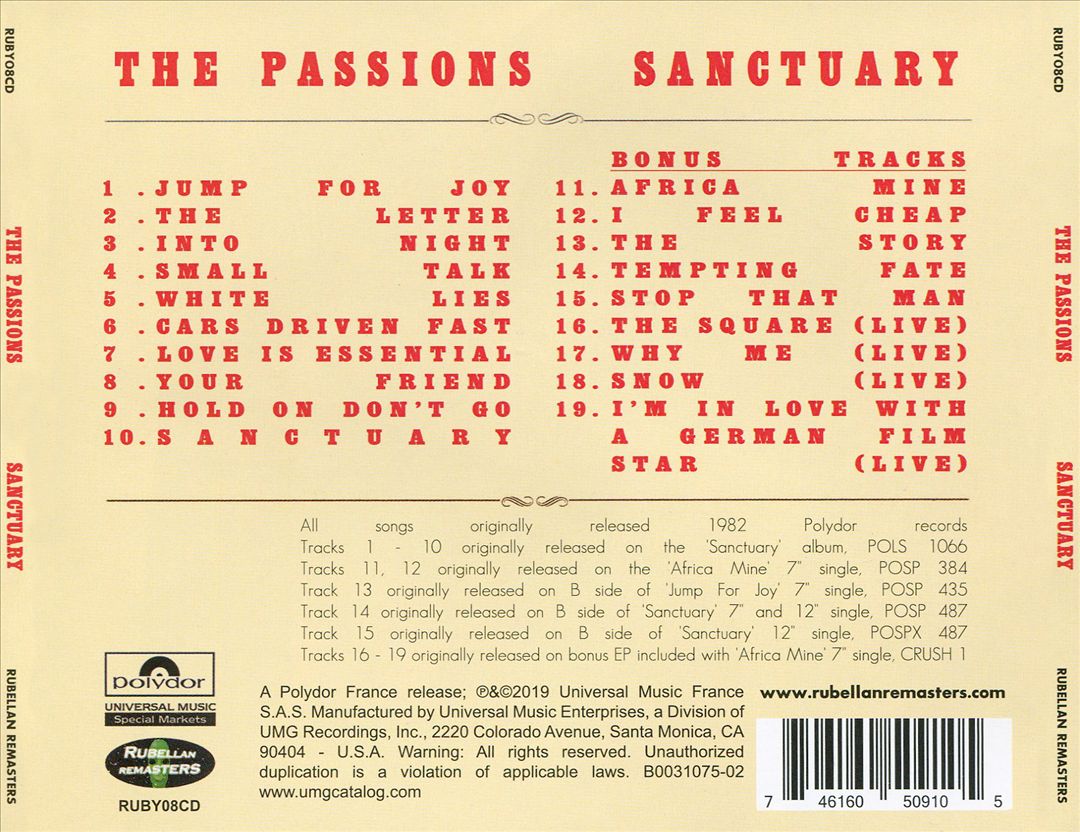 Sanctuary cover art