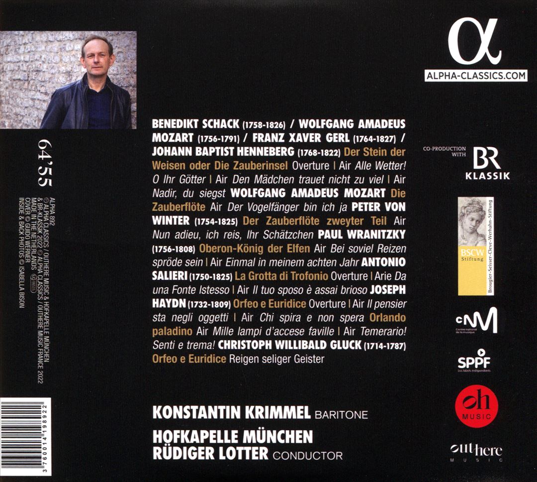 Zauberoper: Mozart, Haydn, Salieri cover art