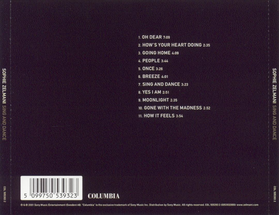 Sing and Dance cover art