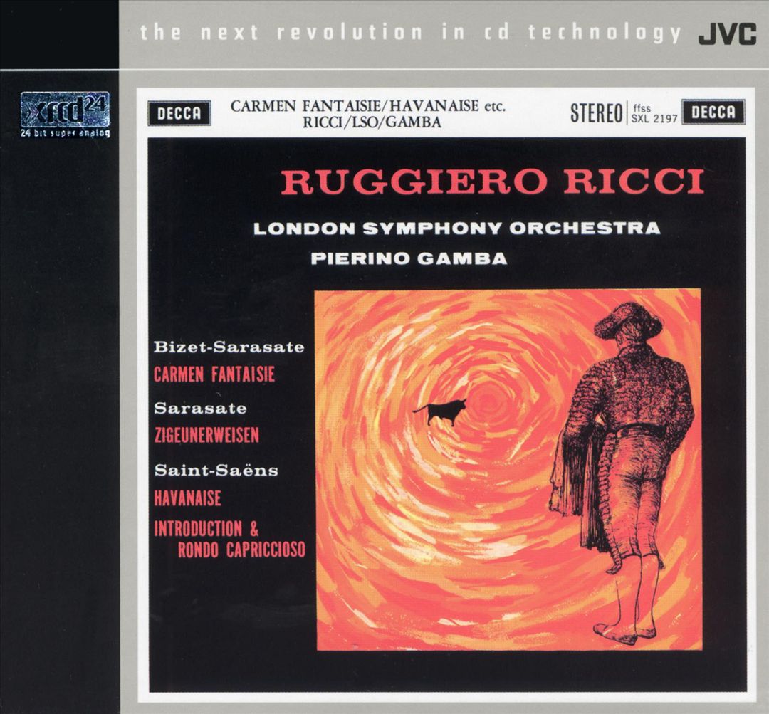 Bizet-Sarasate: Carmen Fantaisie; Sarasate: Zigeunerweisen: Saint-Saëns: Havanaise; etc. cover art