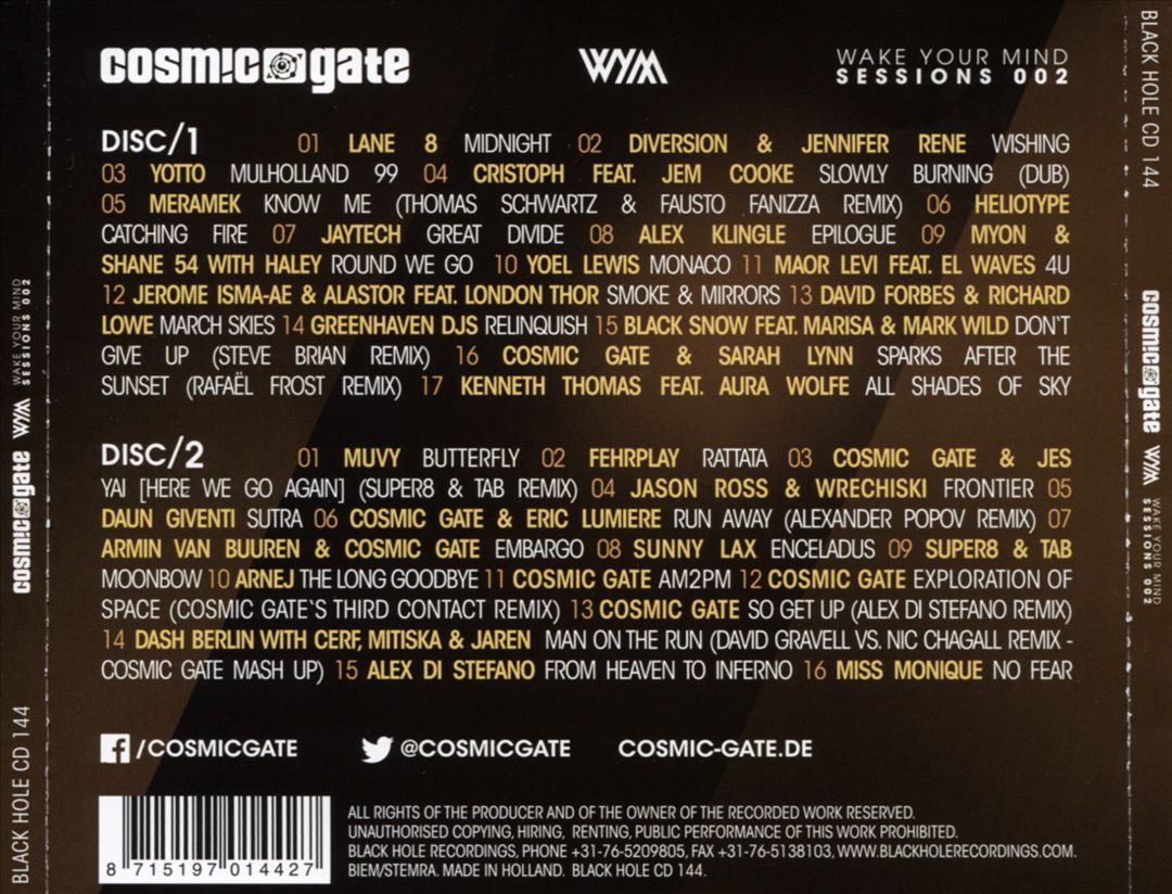 Wake Your Mind Sessions, Vol. 2 cover art