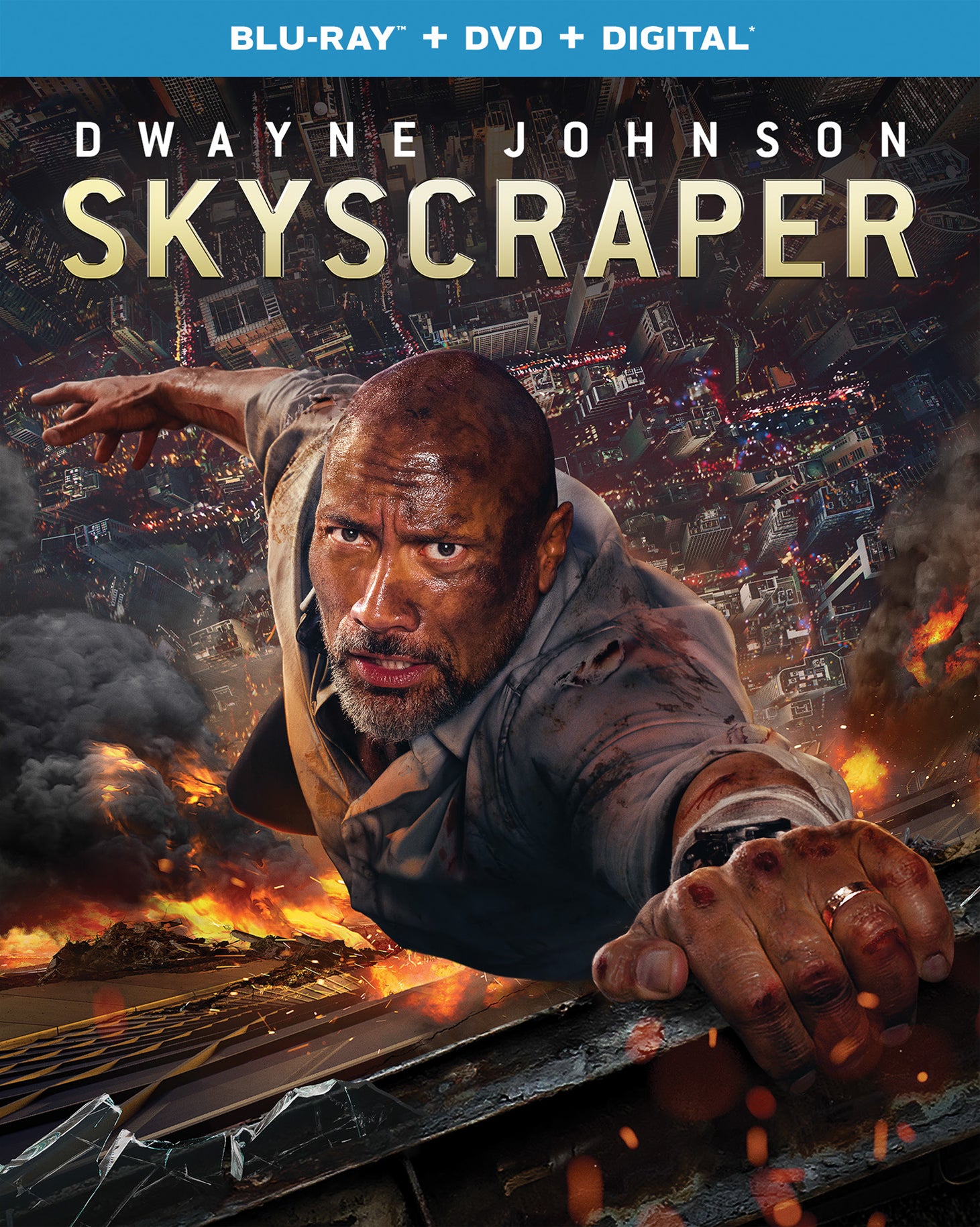 Skyscraper [Includes Digital Copy] [Blu-ray/DVD] cover art