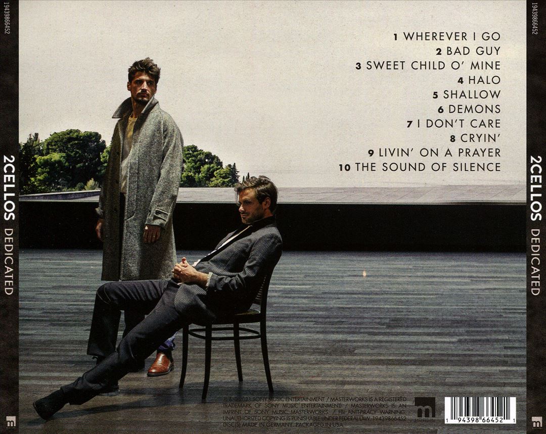 Dedicated cover art