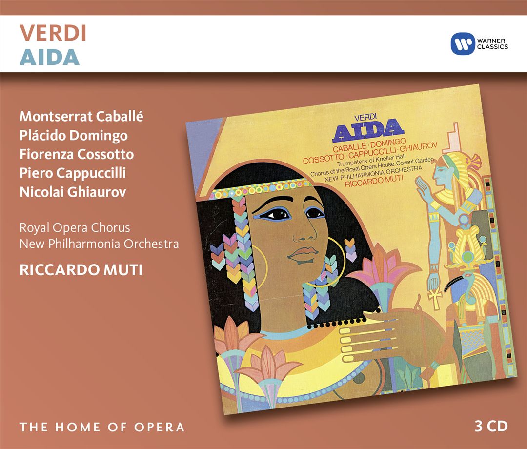 Verdi: Aida cover art