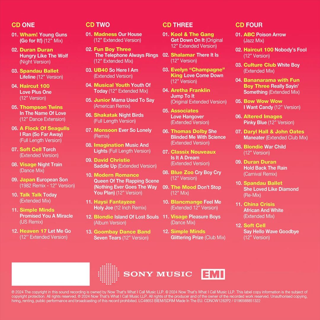 NOW 12" 80s: 1982, Pt. 2 cover art