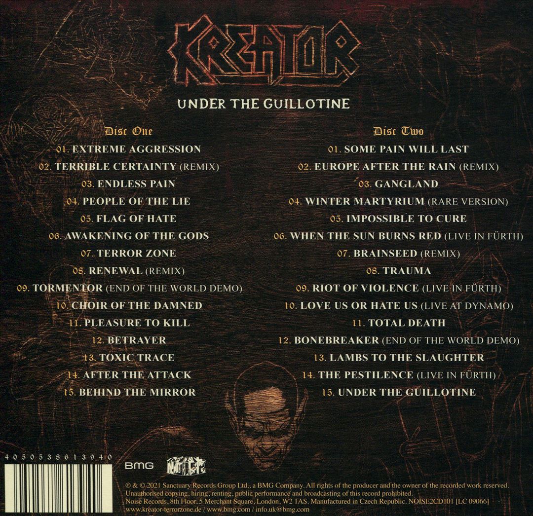 Under the Guillotine cover art