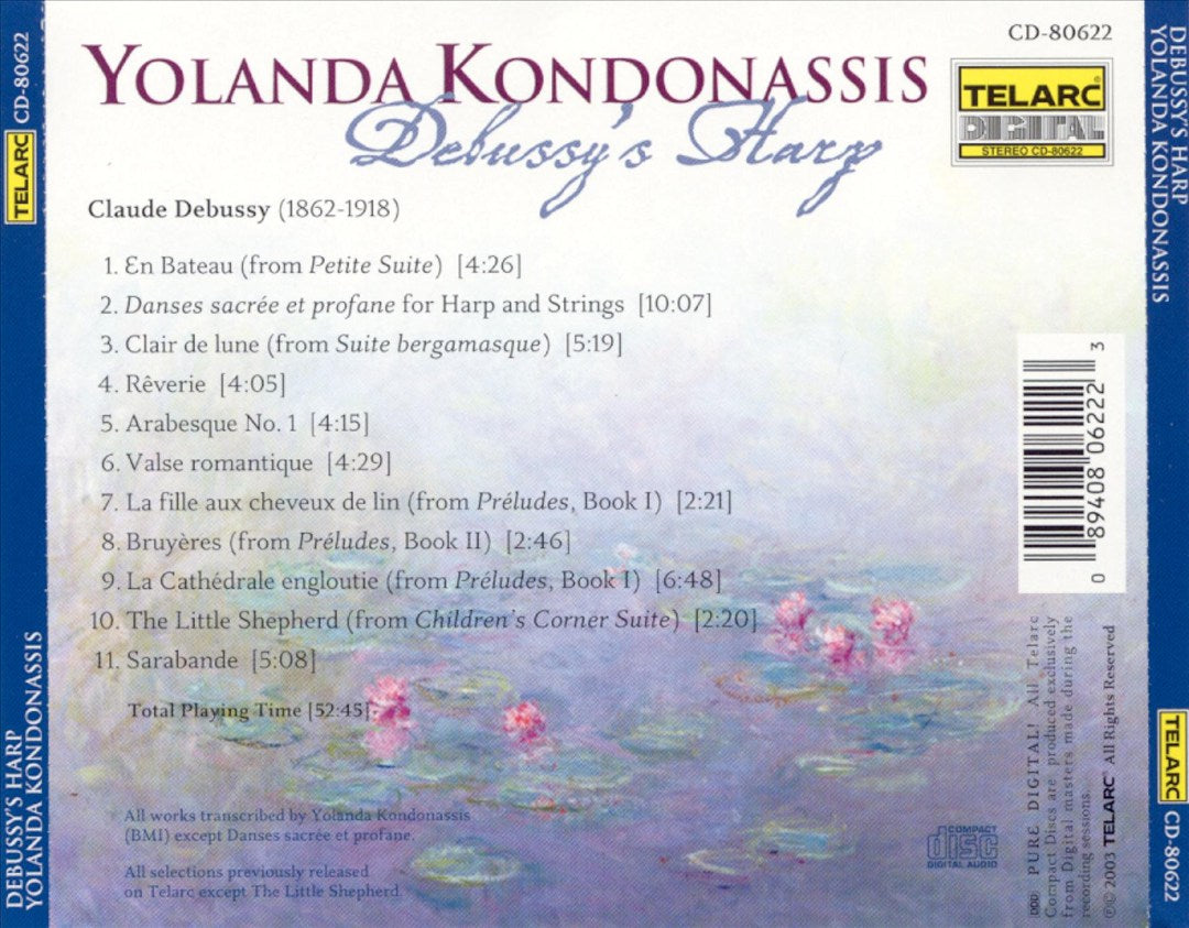 Debussy's Harp cover art