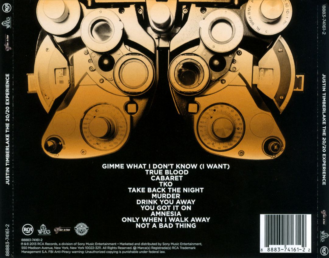 20/20 Experience - 2 of 2 cover art