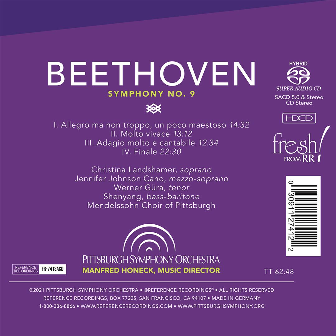Beethoven: Symphony No. 9 cover art