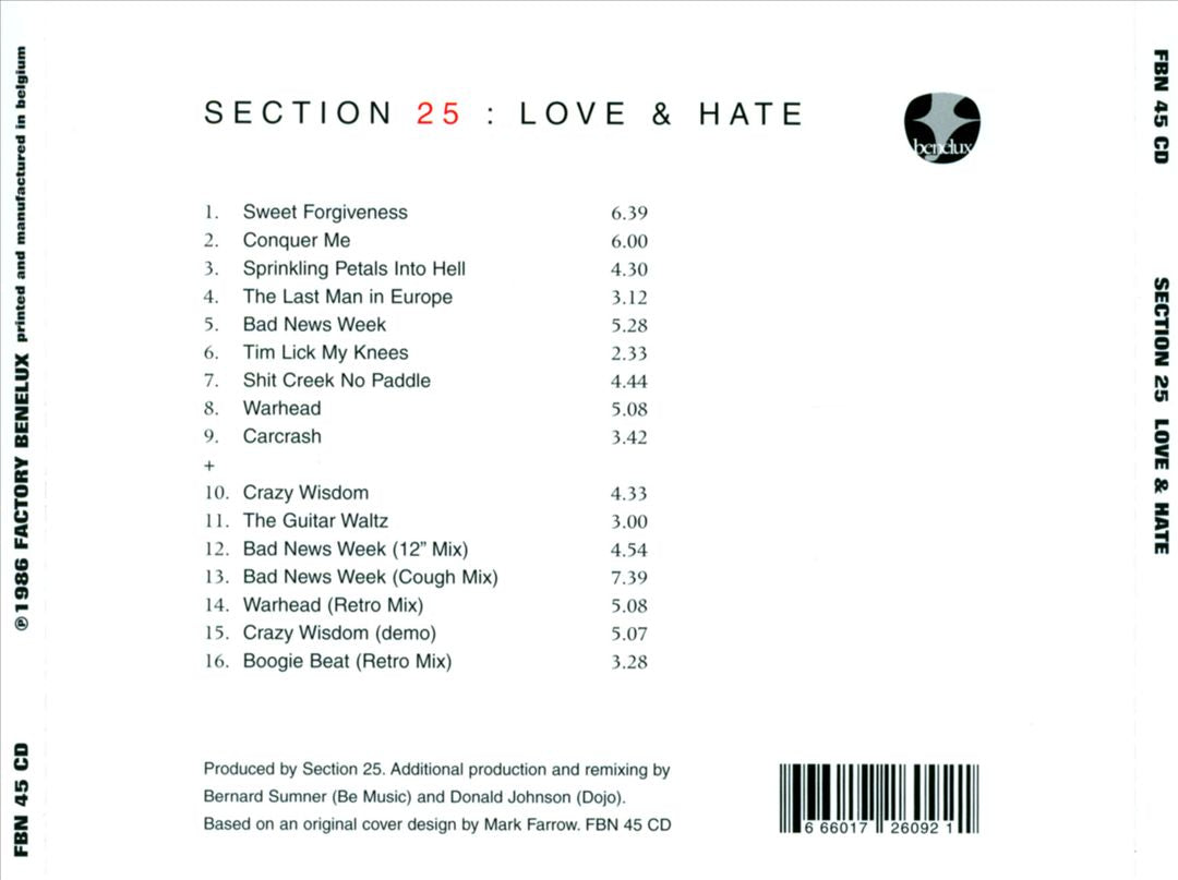 Love & Hate cover art
