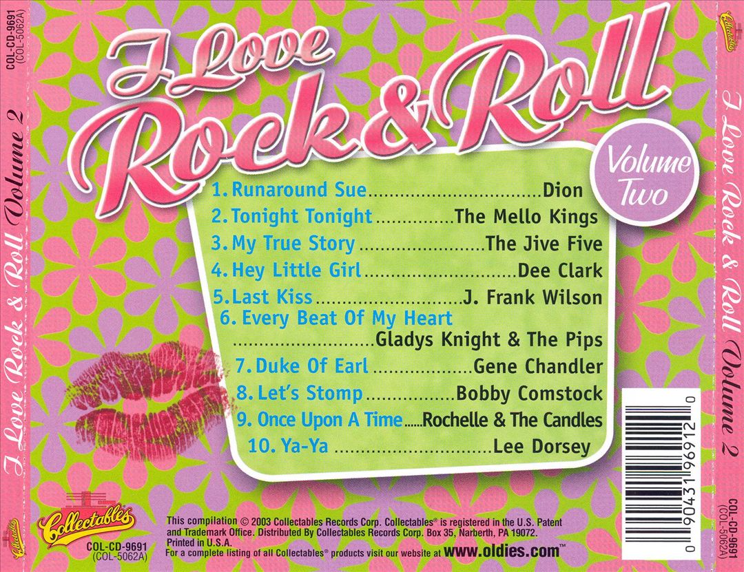 I Love Rock & Roll, Vol. 2 cover art