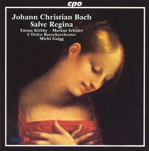 J.C. Bach: Salve Regina cover art