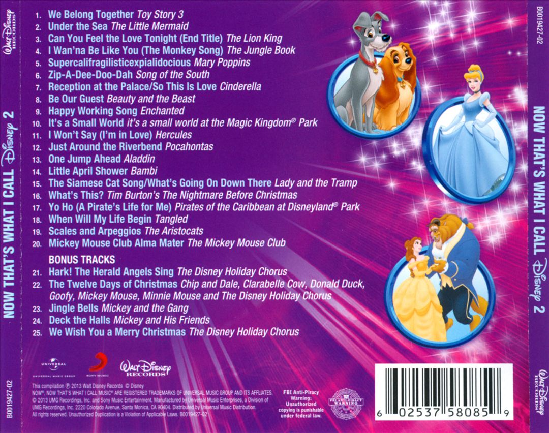 Now That's What I Call Disney, Vol. 2 [Limited Edition Bonus Tracks] cover art