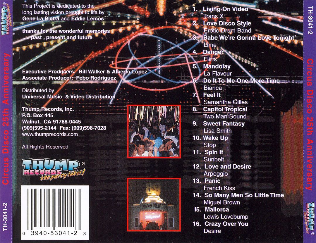 Circus Disco: 25th Anniversary cover art