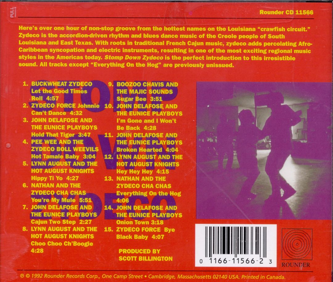 Stomp Down Zydeco cover art