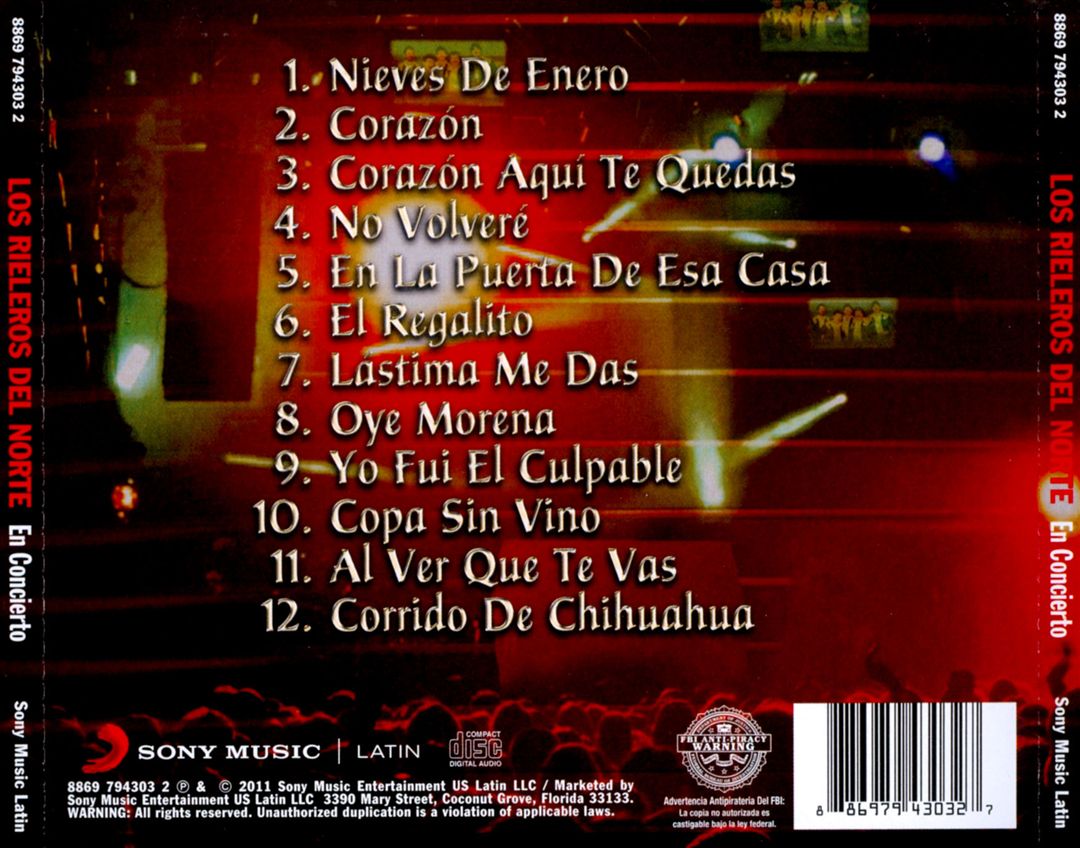 En Concierto cover art