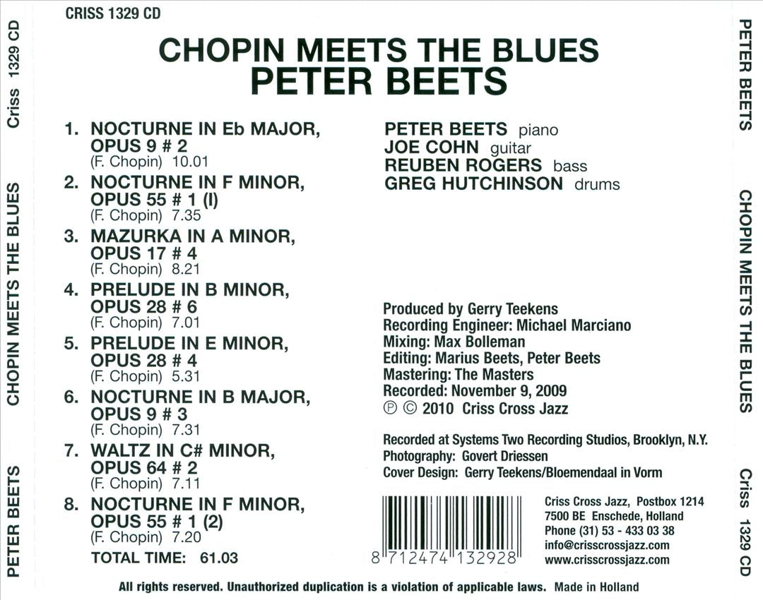 Chopin Meets the Blues cover art