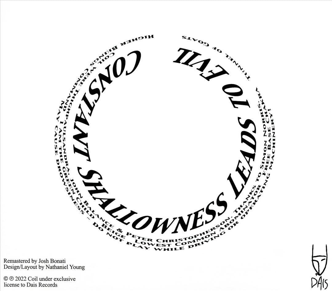 Constant Shallowness Leads to Evil cover art
