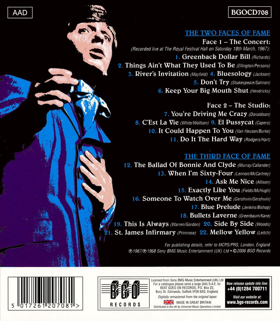 Two Faces of Fame/Third Face of Fame cover art