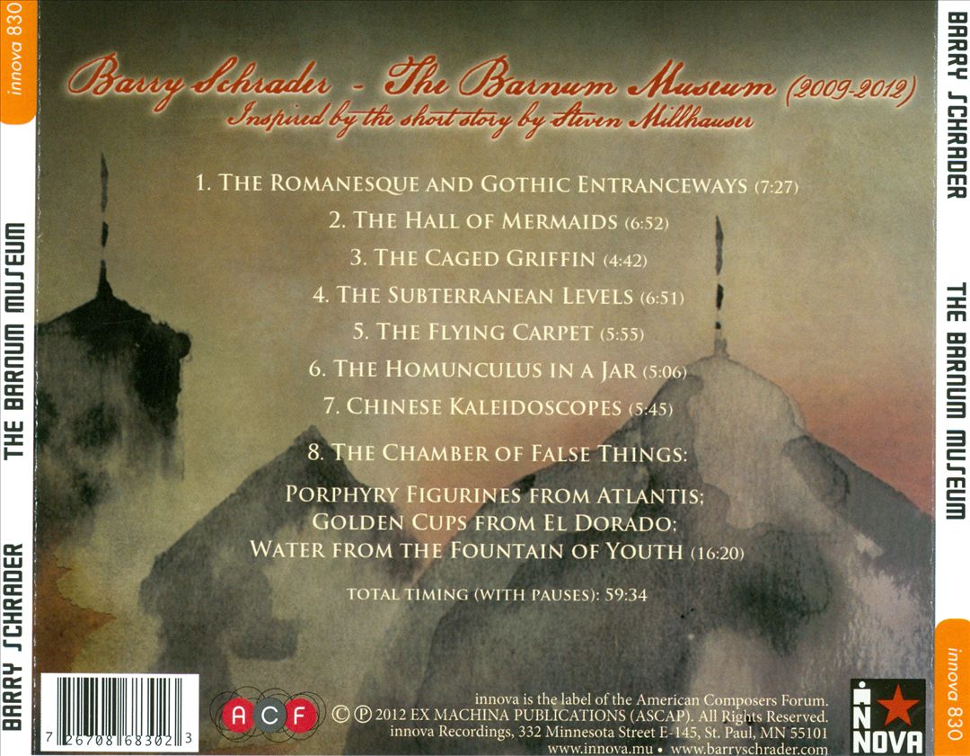 Barnum Museum cover art