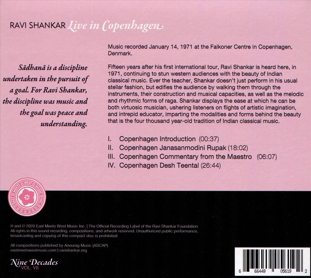 Nine Decades, Vol. 7: Live in Copenhagen cover art