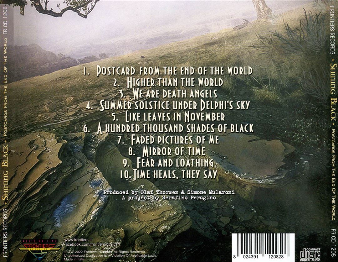 Postcards From the End of the World cover art