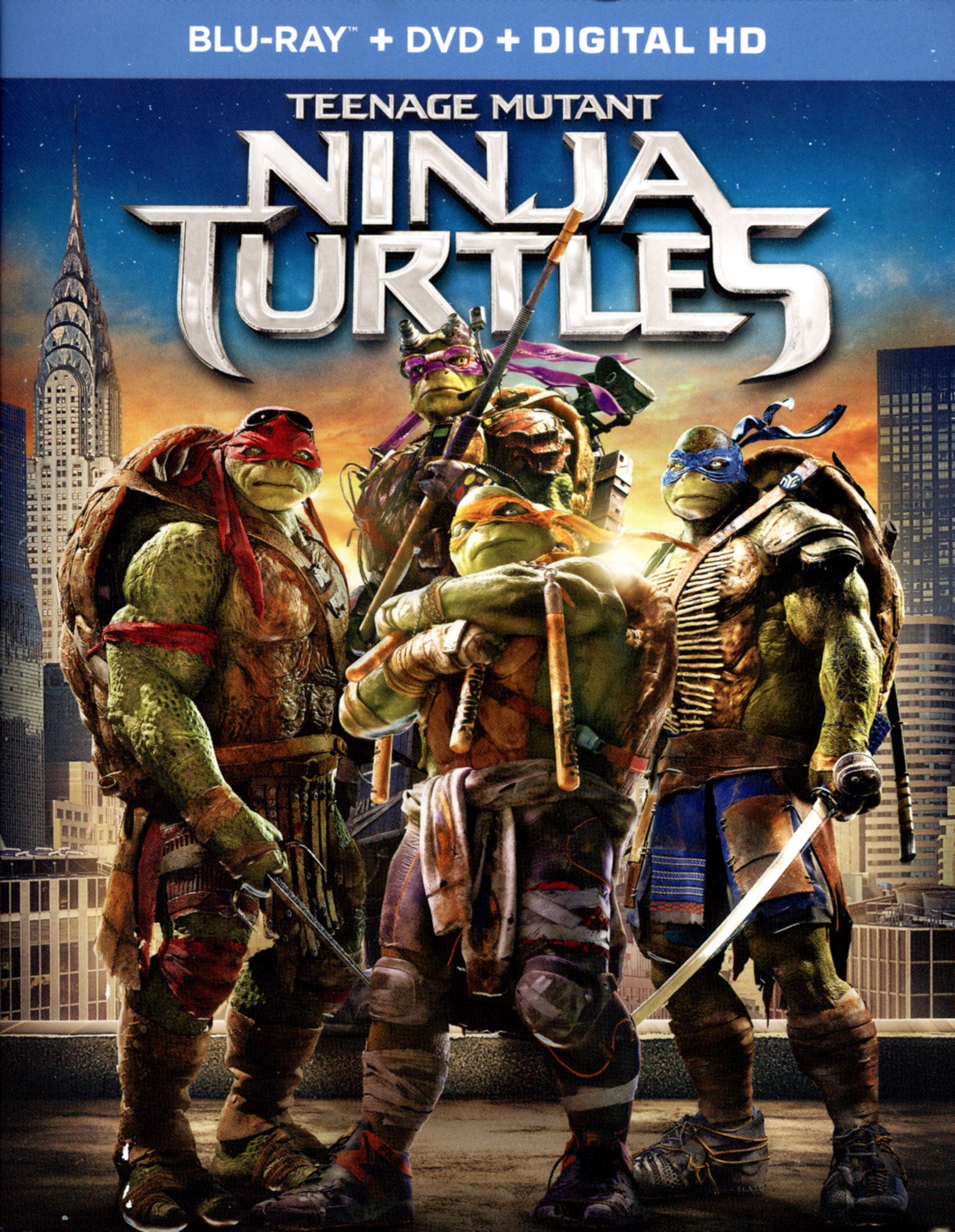 Teenage Mutant Ninja Turtles [2 Discs] [Includes Digital Copy] [Blu-ray/DVD] cover art