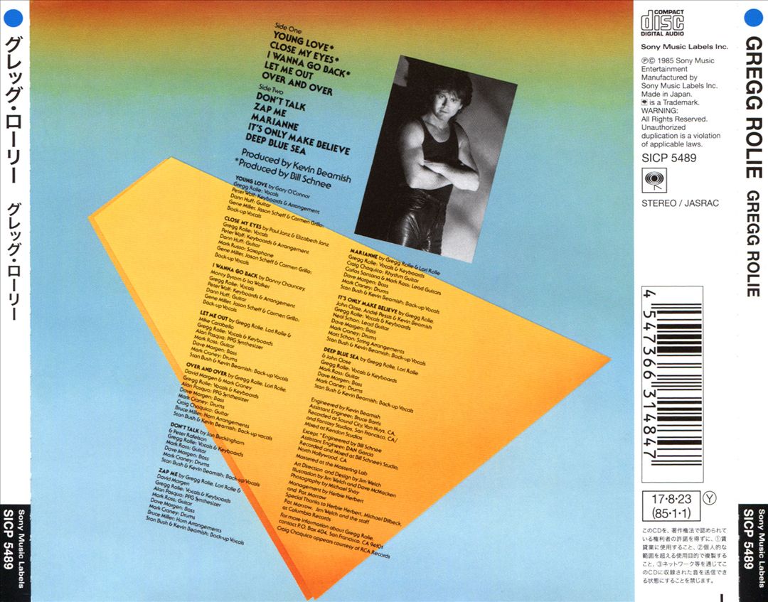 Gregg Rolie cover art