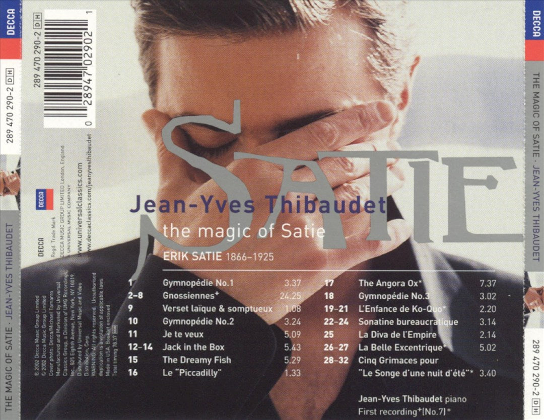 Magic of Satie cover art