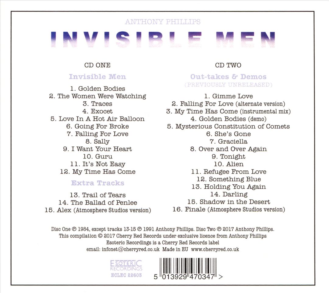 Invisible Men [Remastered & Expanded] [2 CD] cover art