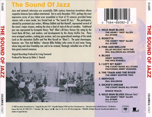 Sound of Jazz [Columbia/Sony] cover art