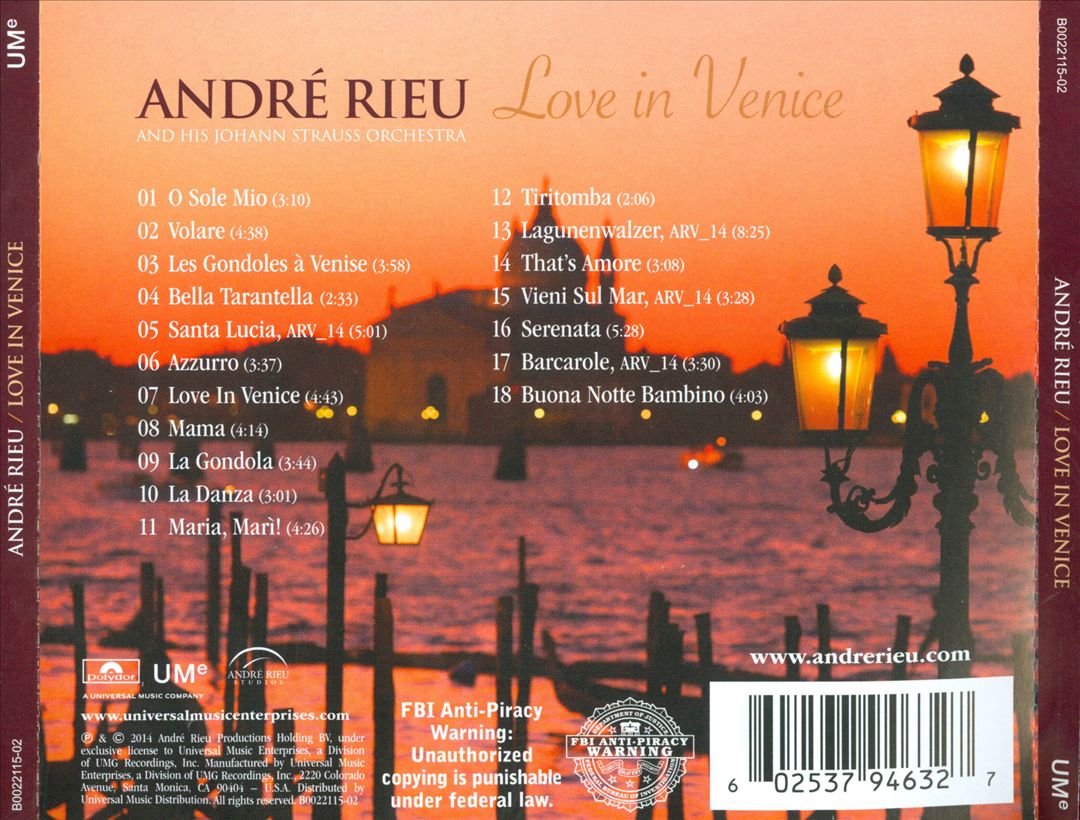 Love in Venice cover art