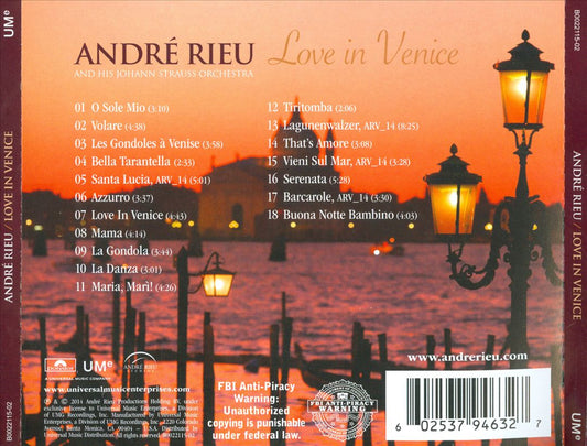 Love in Venice cover art