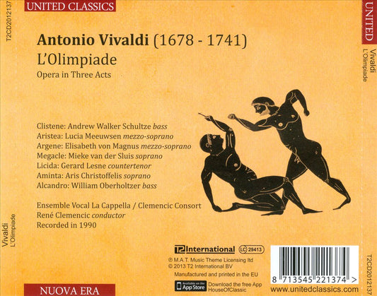 Antonio Vivaldi: L'Olimpiade cover art