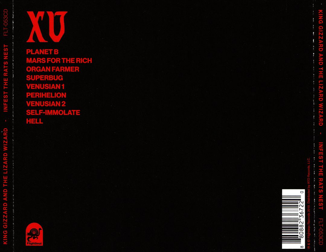 Infest the Rats Nest cover art