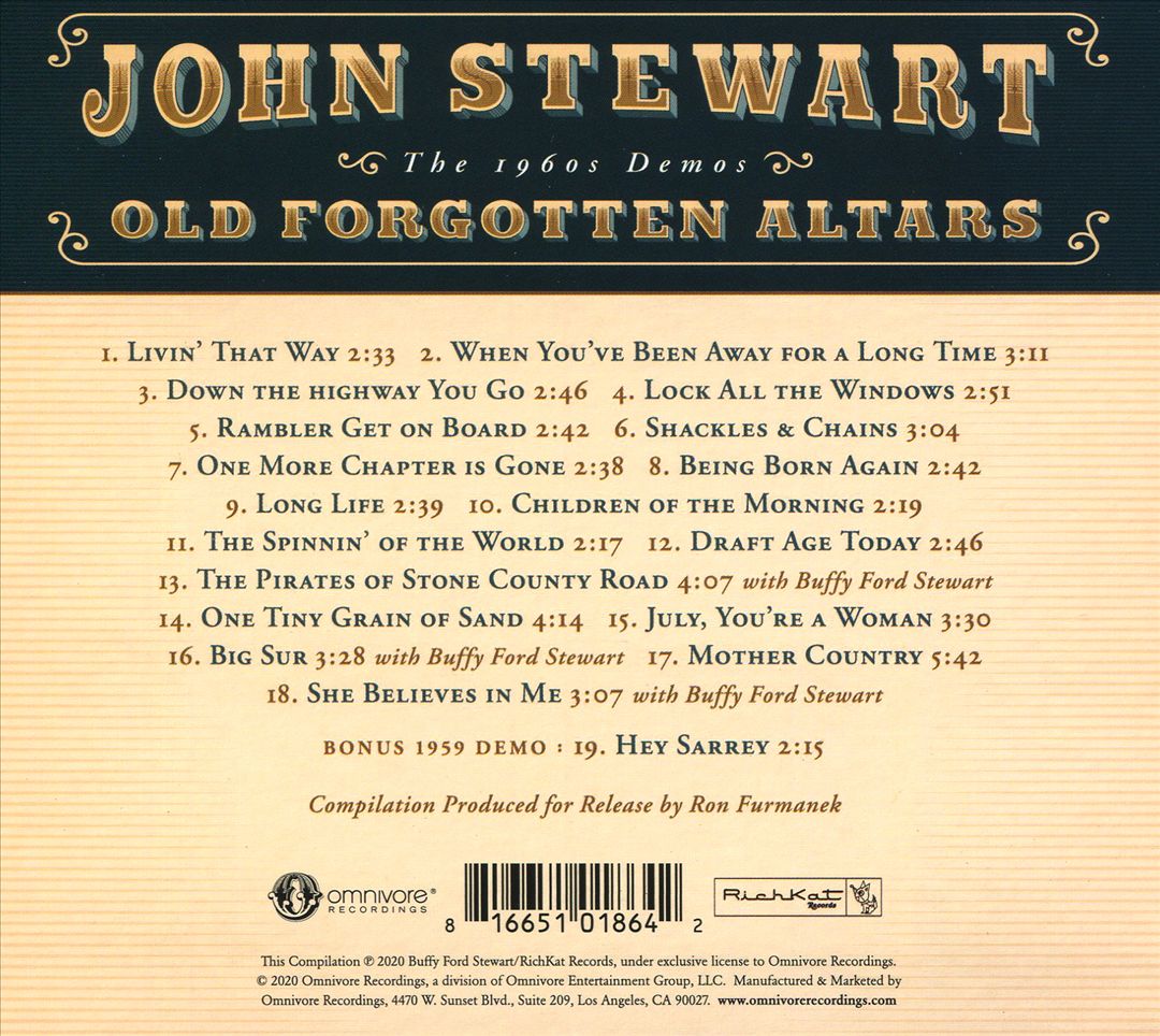 Old Forgotten Altars: The 1960s Demos cover art