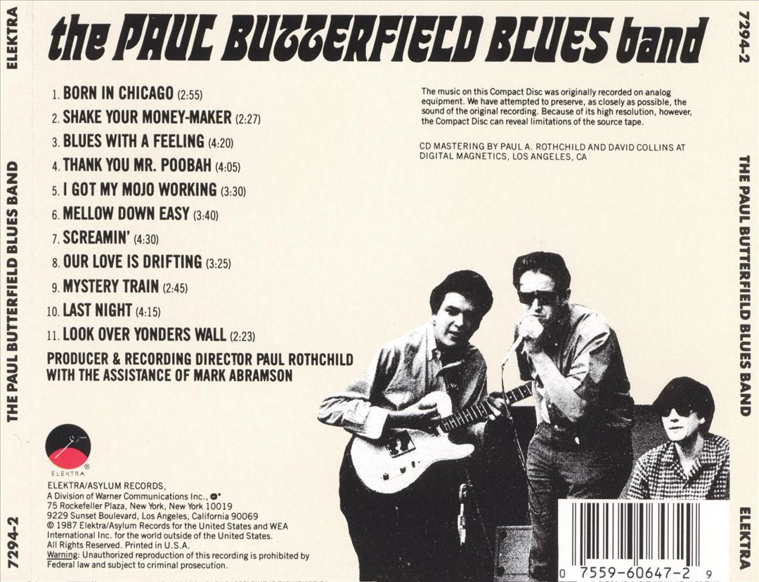 Paul Butterfield Blues Band cover art